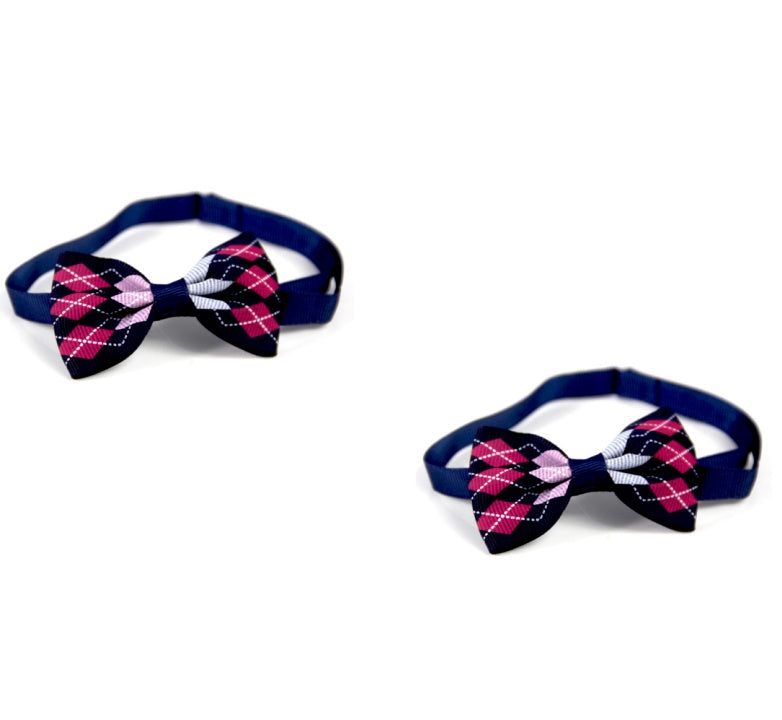 Plaid Pet Bandana & Tie | Stylish Scarf Accessory for Dogs & Cats