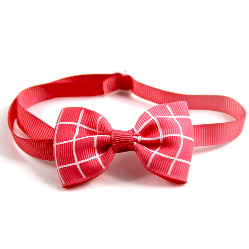 Plaid Pet Bandana & Tie | Stylish Scarf Accessory for Dogs & Cats