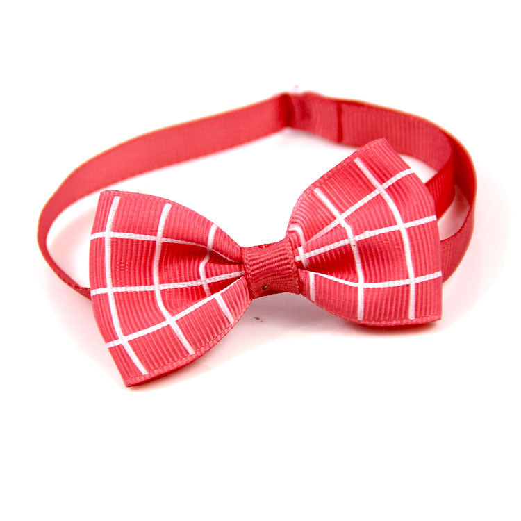 Plaid Pet Bandana & Tie | Stylish Scarf Accessory for Dogs & Cats