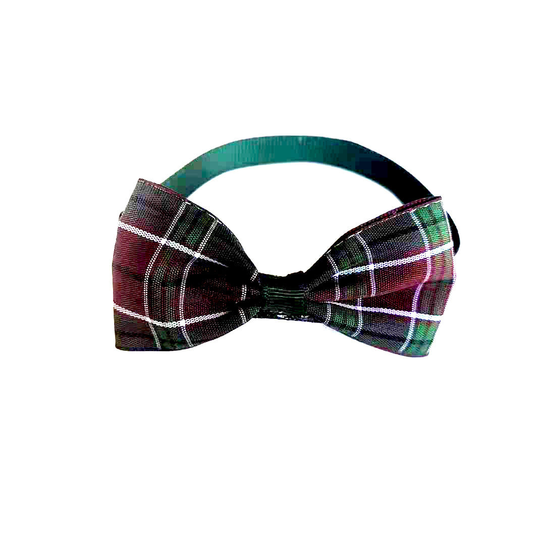 Plaid Pet Bandana & Tie | Stylish Scarf Accessory for Dogs & Cats