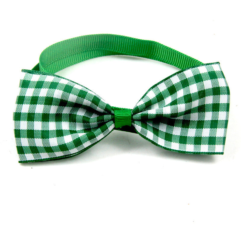 Plaid Pet Bandana & Tie | Stylish Scarf Accessory for Dogs & Cats