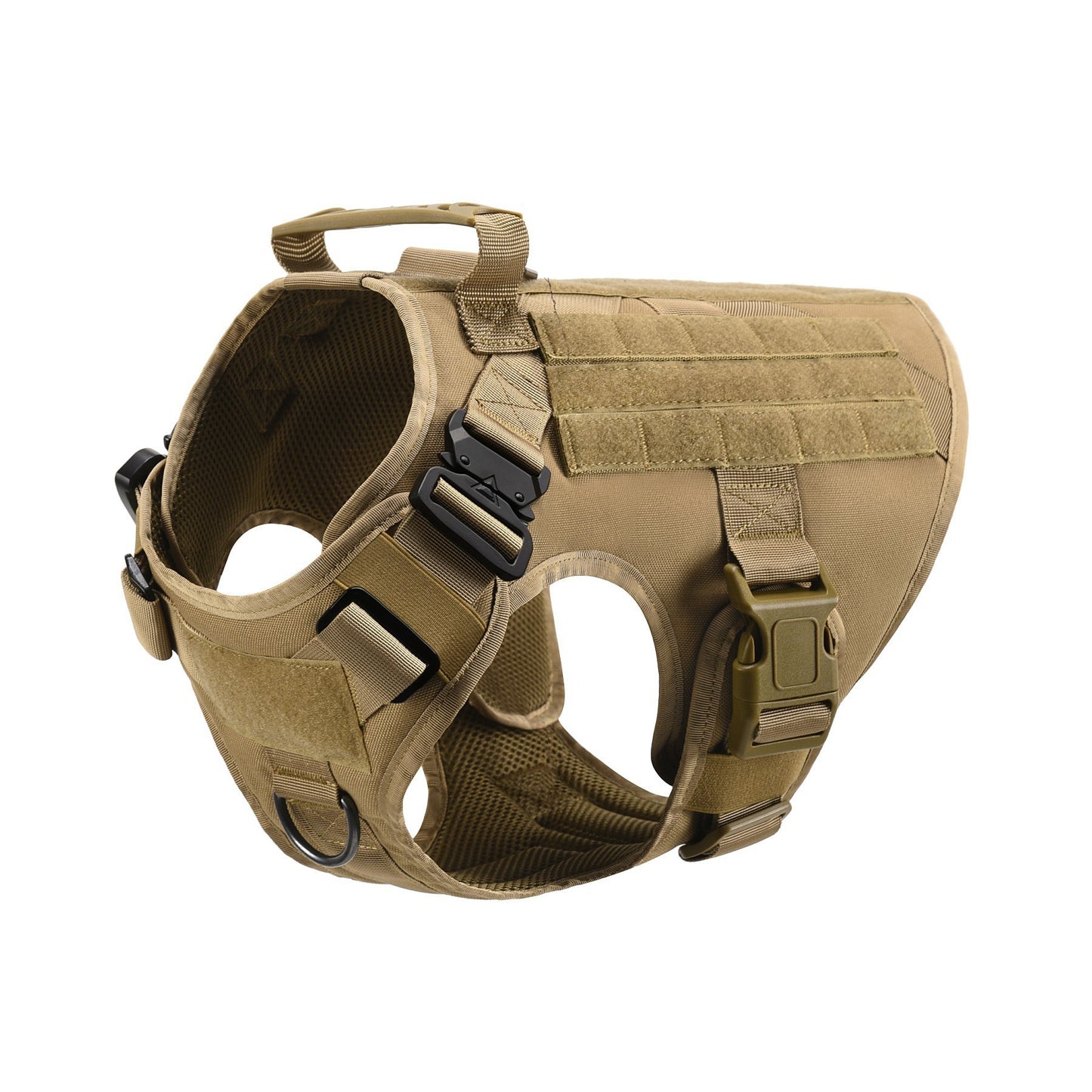 Tactical Dog Harness & Leash Set – K9 Training Vest