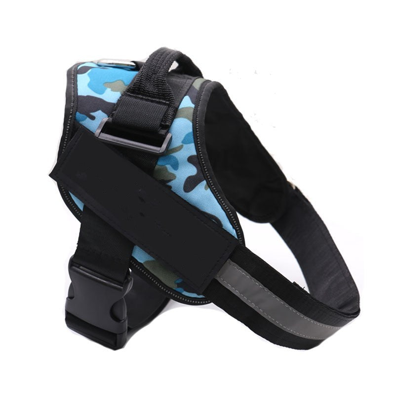Personalized No-Pull Dog Harness | Reflective & Adjustable Pet Vest with Custom Name Patch