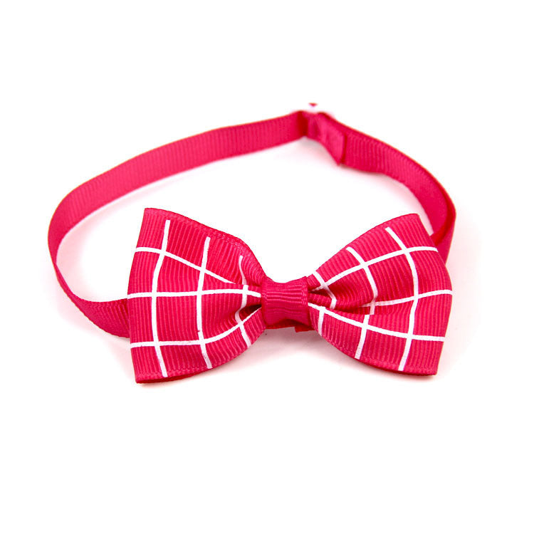 Plaid Pet Bandana & Tie | Stylish Scarf Accessory for Dogs & Cats