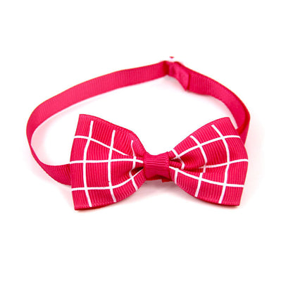 Plaid Pet Bandana & Tie | Stylish Scarf Accessory for Dogs & Cats