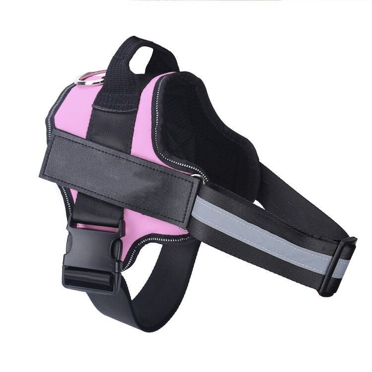 Personalized No-Pull Dog Harness | Reflective & Adjustable Pet Vest with Custom Name Patch