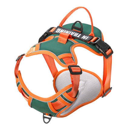 Reflective No-Pull Dog Harness with Leash – For Small, Medium & Large Dogs