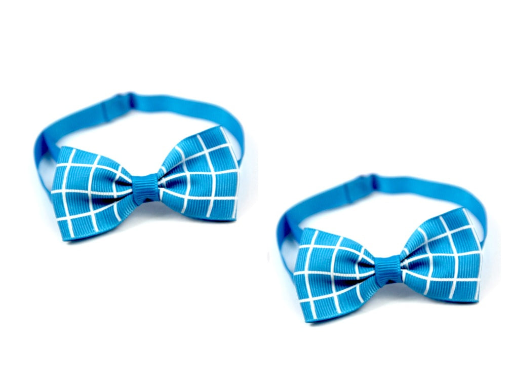 Plaid Pet Bandana & Tie | Stylish Scarf Accessory for Dogs & Cats